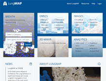 Tablet Screenshot of lungmap.net
